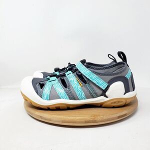 KEEN Sandals Kids 4 Knotch Creek Blue Grey Water Sport Shoes Big Kid Boys Girls